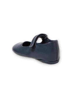 Chausson Babies Cuir Marine Enfant Fille -Dpam 19WK35E1D07 070 3