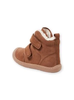Boots Flexible Croûte De Cuir Marron Bébé Garçon -Dpam 19WK38Y1D0D 080 3