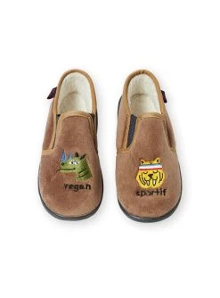 Slippers Marron 9 Slippers Marron -Dpam 20XK3683D0B 803 4