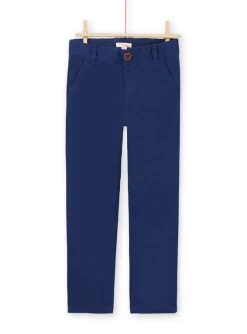Pantalon Bleu Marine Enfant Garçon