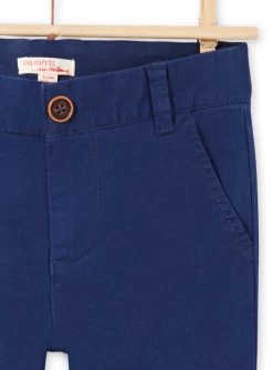 Pantalon Bleu Marine Enfant Garçon -Dpam 21W902E2PAN 070 3