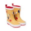 Bottes De Pluie Jaunes à Motifs Cœurs Fantaisie Enfant Fille -Dpam 21XK3511D0C 400 1