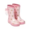 Bottes De Pluie Roses à Pois Dorés Enfant Fille -Dpam 21XK3514D0C 321 1