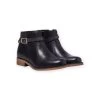 Boots Bleu Marine En Cuir Enfant Fille