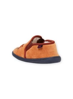 Chaussons Fourrés Jaune Motif Renard Enfant Garçon -Dpam 21XK3636D0B 010 3