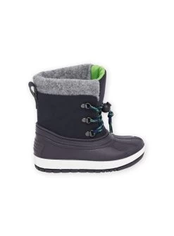 Chaussures De Montagne Fourrées à Lacets Enfant Garçon -Dpam 21XK3691D3N 070 2