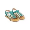 Sandales Spartiates Turquoise Enfant Fille -Dpam 22KK3542D0E 202 1