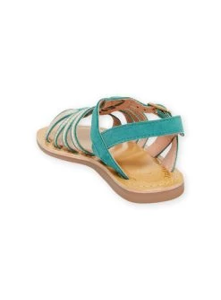 Sandales Spartiates Turquoise Enfant Fille -Dpam 22KK3542D0E 202 3