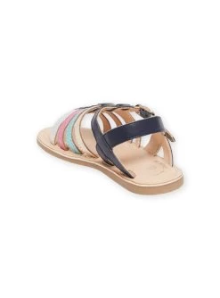 Sandales Spartiates Multicolores Enfant Fille -Dpam 22KK354HD0E 070 3