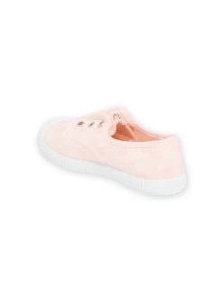 Tennis En Toile Rose Clair Enfant Fille -Dpam 22KK3597D16 321 3