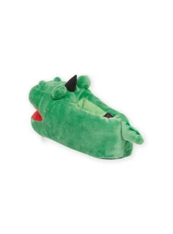 Pantoufles 3D Vertes Crocodiles Enfant Garçon -Dpam 22KK3611PTD 600 4