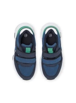 Baskets Bleu Marine Et Vertes Enfant Garçon -Dpam 22KK3631D3F 070 5