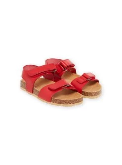 Sandales Rouges Enfant Garçon