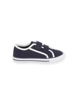 Tennis Bleu Marine Et Blanches Enfant Garçon -Dpam 22KK3691D16 070 3