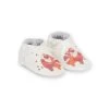 Chaussons Blancs à Motifs Oiseaux Bébé Fille -Dpam 22KK3721D3S 000 1