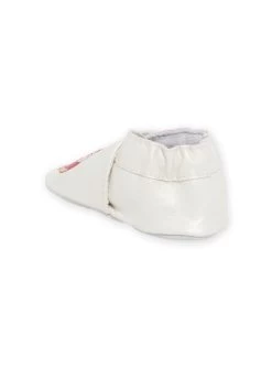 Chaussons Blancs à Motifs Oiseaux Bébé Fille -Dpam 22KK3721D3S 000 3