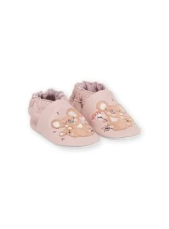 Chaussons Roses à Motifs Koalas Bébé Fille