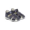 Sandales En Cuir Bleu Marine Bébé Fille -Dpam 22KK3742D0E 070 1
