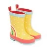 Bottes De Pluie Jaunes à Motif Arc-en-ciel Bébé Fille -Dpam 22KK3761D0C 010 1