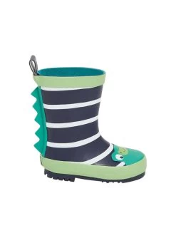 Bottes De Pluie Bleu Marine à Motif Grenouille Bébé Garçon -Dpam 22KK3862D0C 070 2