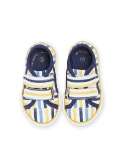 Tennis à Rayures Colorées Bébé Garçon -Dpam 22KK3891D16 001 5