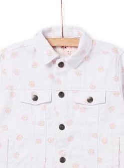 Veste écrue Enfant Fille -Dpam 22S901Q1VES 001 5