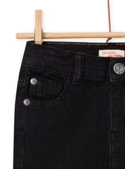 Jean Denim Noir Enfant Garçon -Dpam 22S90288JEA K003 3