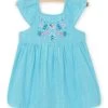 Robe Bleue Bébé Fille
