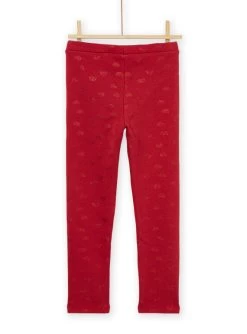 Legging à Imprimé Arc-en-ciel Rouge -Dpam 22W901C3PAN 410 3