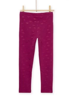Legging à Imprimé Arc-en-ciel Violet -Dpam 22W901C6PAN H701 3