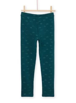 Legging à Imprimé Arc-en-ciel Vert -Dpam 22W901C7PAN G633 3