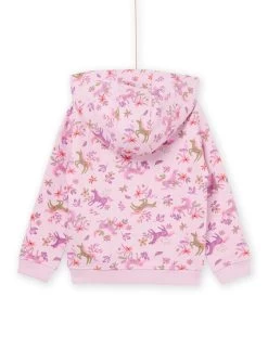 Haut De Jogging Rose à Capuche -Dpam 22W901D1JGH H700 4