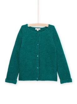Cardigan Turquoise Foncé
