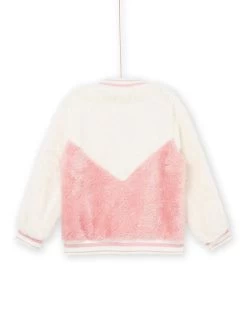 Teddy En Sherpa Blanc Et Rose -Dpam 22W901D6CAR 003 3