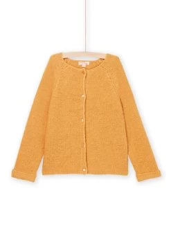 Cardigan Moutarde