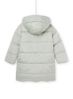 Doudoune à Capuche à Imprimé Pois Dorés -Dpam 22W901F2D3E 626 4