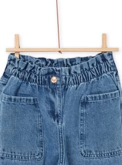 Jean Paper Bag à Taille élastiquée -Dpam 22W901N1JEA B107 2