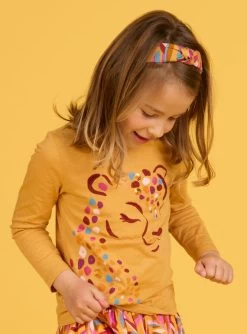 T-shirt à Animation Léopard