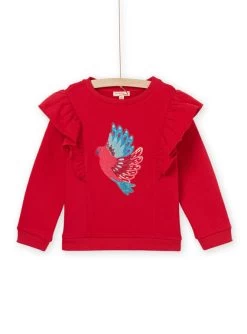 Sweat à Manches Longues à Animation Perroquet -Dpam 22W901O1SWE 050 1 1