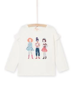 T-shirt à Motif Filles