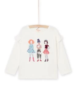 T-shirt à Motif Filles -Dpam 22W901O3TML 001 13