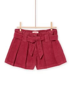 Short En Velours Milleraies Ceinturé -Dpam 22W901P1SHO 718 3