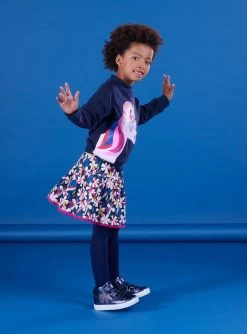 Jupe En Velours Réversible