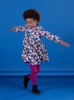 Robe En Velours à Imprimé Fleuri