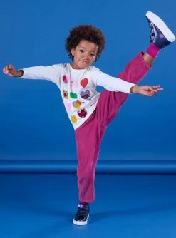 T-shirt à Animation Multicolore