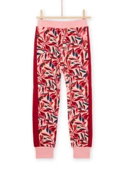 Pantalon De Jogging à Imprimé Feuilles -Dpam 22W901S1JGB D324 5