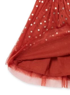 Jupe En Tulle à Imprimé Pois -Dpam 22W901S1JUP 410 3