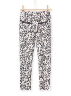 Pantalon à Imprimé Fleuri -Dpam 22W901T1PAN J901 3