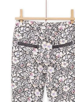 Pantalon à Imprimé Fleuri -Dpam 22W901T1PAN J901 4