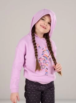 Sweat à Capuche Animation Tigre